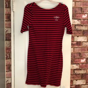 Tommy Jeans Stripes Tee Shirt Dress